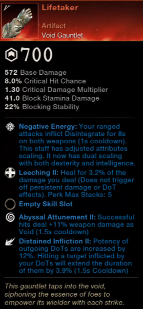 new world aeternum lifetaker